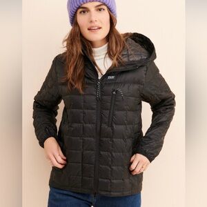 NWT TAION Lightweight Hooded Down Puffer Jacket Packable S MSRP $229